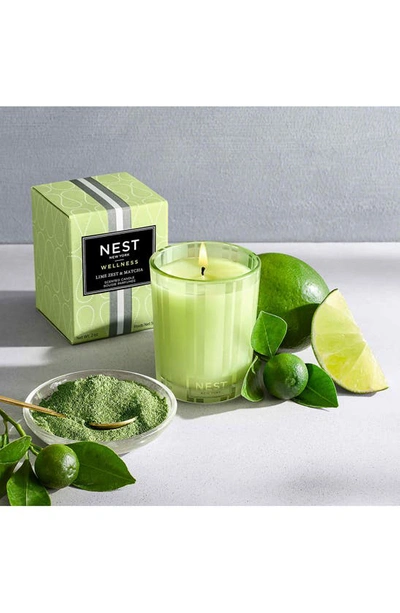 Nest New York Lime Zest & Matcha Votive Candle 2 oz / 70 G In Votive