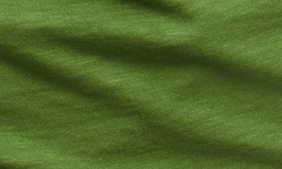 Shop Allsaints Anna Cuff Sleeve Cotton T-shirt In Cactus Green