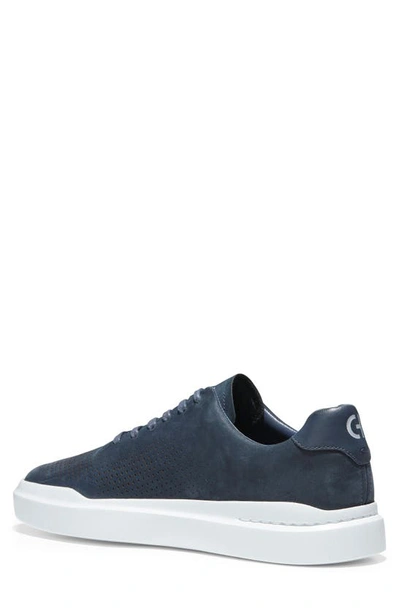 Shop Cole Haan Grandpro Rally Sneaker In Navy Ink Nubuck