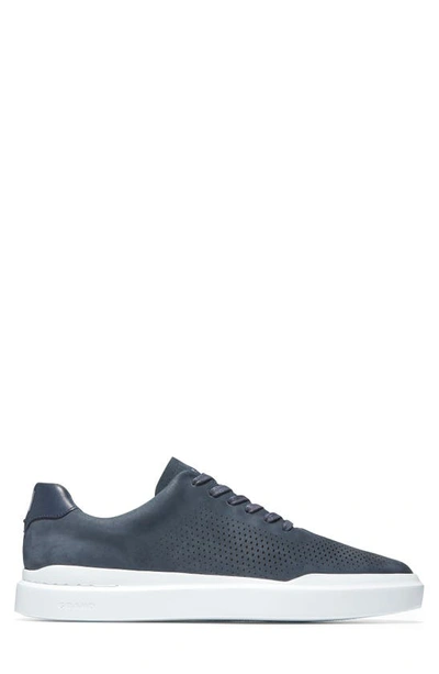 Cole Haan Grandpro Rally Sneaker In Navy Ink Nubuck