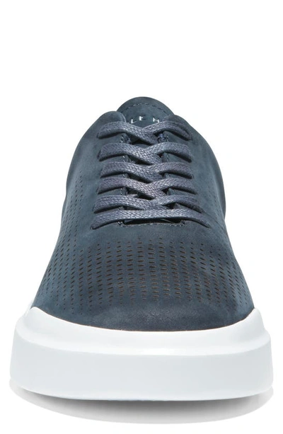 Shop Cole Haan Grandpro Rally Sneaker In Navy Ink Nubuck