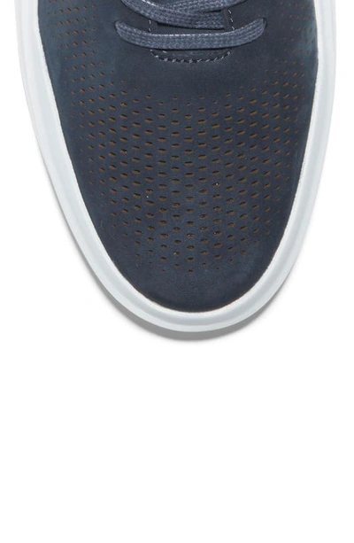 Cole Haan Grandpro Rally Sneaker In Navy Ink Nubuck