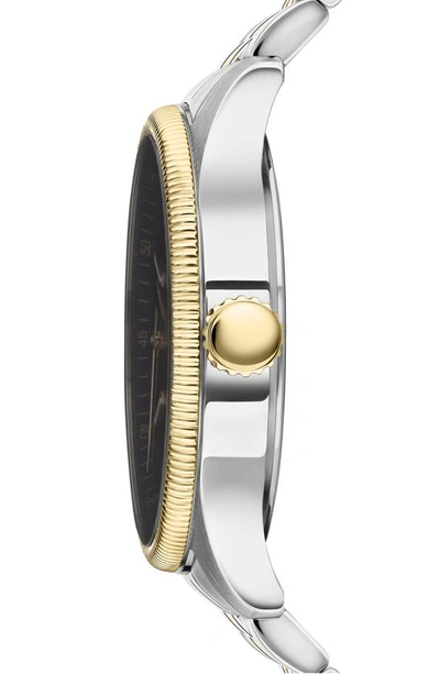 Shop Versus Versace Colonne Bracelet Watch, 45mm In Two Tone
