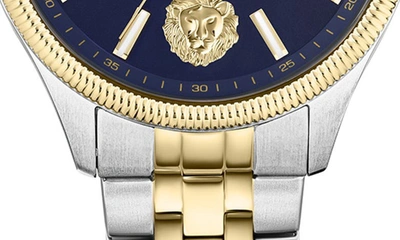 Shop Versus Versace Colonne Bracelet Watch, 45mm In Two Tone