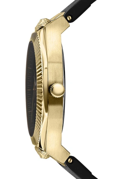 Shop Versus Echo Park Multifunction Bracelet Watch, 42mm In Ip Yellow Gold