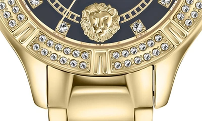 Shop Versus Canton Road Crystal Bracelet Watch, 36mm In Yellow Gold
