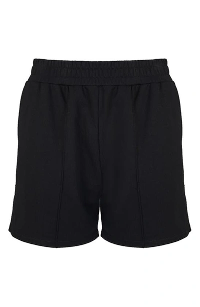 Shop Sweaty Betty After Class Cotton Blend Shorts In Black