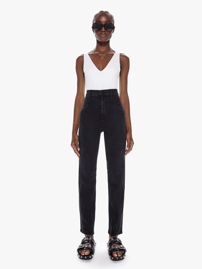 Shop Mother High Waisted Pointy Study Nerdy Vroom Jeans (also In 27,28,29,30,31,32,33,27,28,29,30,31,32,33) In Black