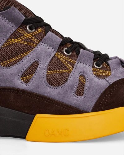 Shop Oamc Chief Runner Sneakers In Purple