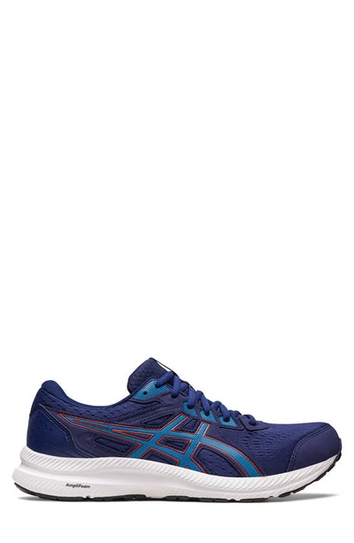 Shop Asics Gel-contend 8 Standard Sneaker In Indigo Blue/ Island Blue