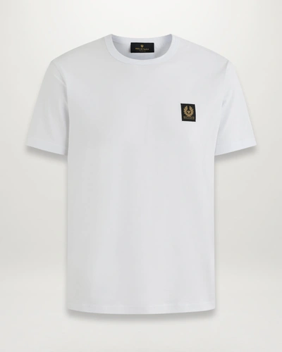 Shop Belstaff T-shirt Für Herren Cotton Jersey In White