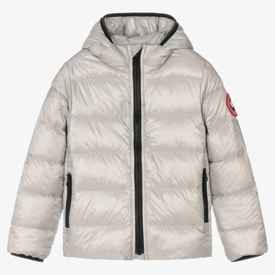 Shop Canada Goose Silver Down Padded Jacket