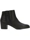 HOGAN Chunky Heel Boots,HXW2720O9607UMB999