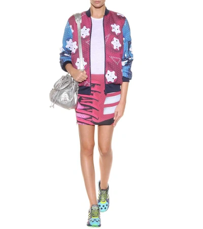 Shop Adidas By Mary Katrantzou Pencil Printed Skirt In Multicolor