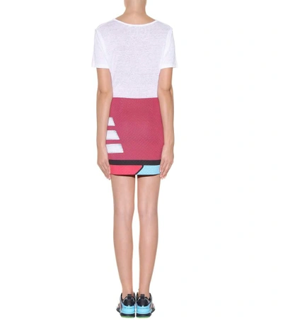 Shop Adidas By Mary Katrantzou Pencil Printed Skirt In Multicolor
