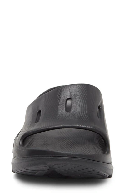 Hoka Ora Recovery Slide 3 In Black/ Black