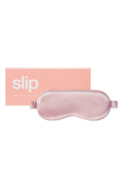 Shop Slip Pure Silk Sleep Mask In Pink