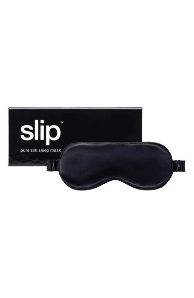 Slip Pure Silk Sleep Mask In Black