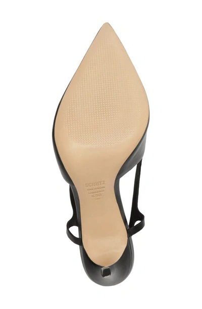 schutz boris slingback pump