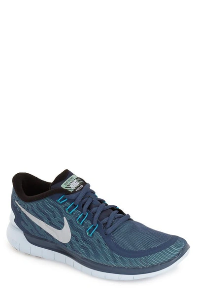 Nike 'free 5.0 Flash' Running Shoe In Squadron Blue/ Silver/ Lagoon |  ModeSens