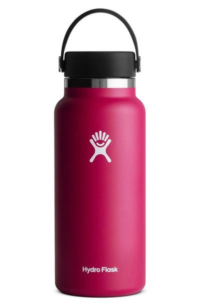 Shop Hydro Flask 32-ounce Wide Mouth Cap Water Bottle In Snapper