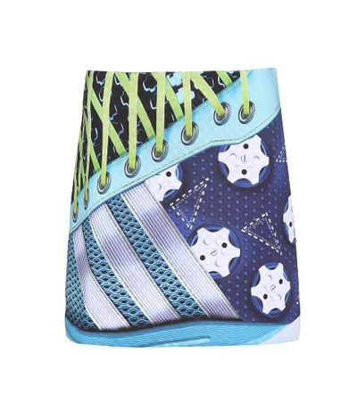 Adidas By Mary Katrantzou Printed Neoprene Skirt In Multicolor