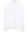 Lanvin Embellished Collar Fastening Shirt In White