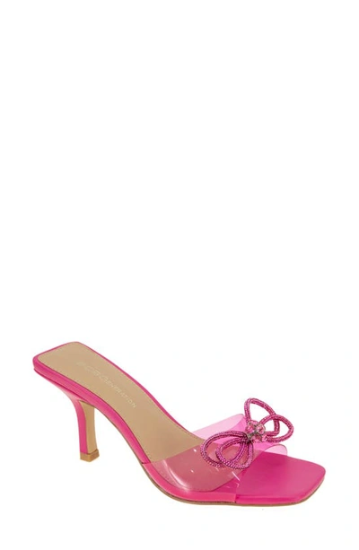 Shop Bcbgeneration Mistany Sandal In Passion Pink