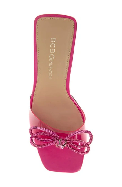 Shop Bcbgeneration Mistany Sandal In Passion Pink