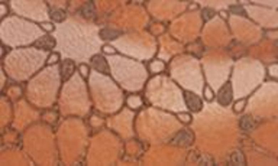 Pikolinos Granada Floral Embossed Clog In Brandy