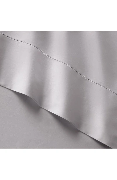 Polo Ralph Lauren Organic Sateen 624-thread Count Flat Sheet In True Platinum