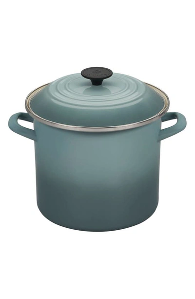 Shop Le Creuset 8-quart Enameled Steel Stockpot In Flame