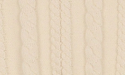 Maniere Manière Cable Knit Cotton Top & Leggings Set In Pink