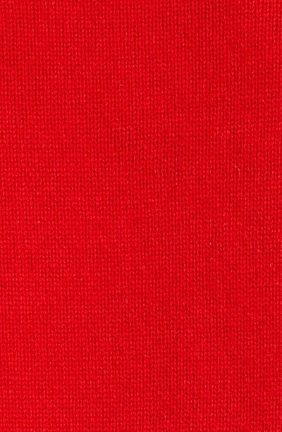 Shop Givenchy Embroidered Logo Wool & Cashmere Sweater In Red/ White