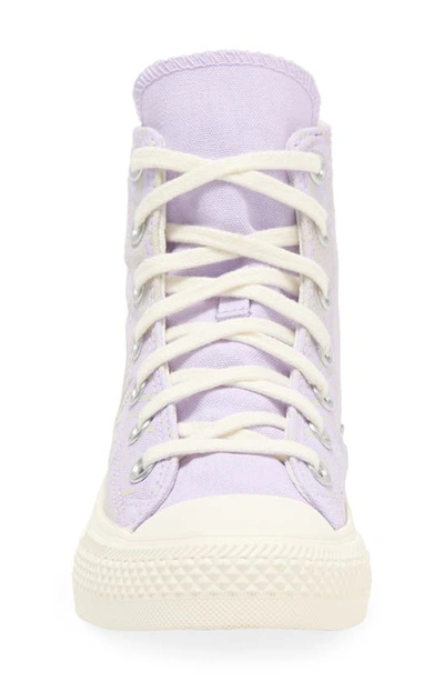 Shop Converse Chuck Taylor® All Star® High Top Sneaker In Vapor Violet/ Pale Putty