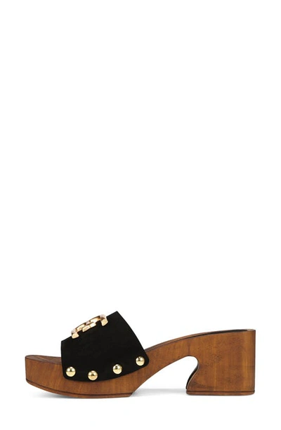 Shop Sam Edelman Francina Platform Slide Sandal In Black