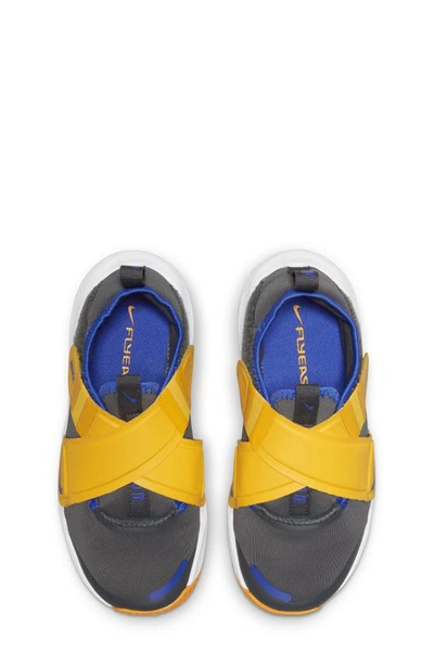 Shop Nike Flex Advance Flyease Sneaker In Grey/ Orange/ White/ Blue