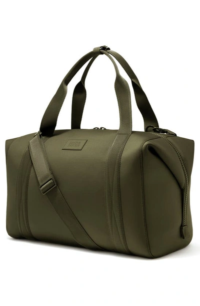 Dagne Dover Landon Recycled Polyester Carryall Duffle In Dark Moss