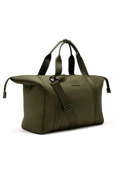 Dagne Dover Landon Recycled Polyester Carryall Duffle In Dark Moss