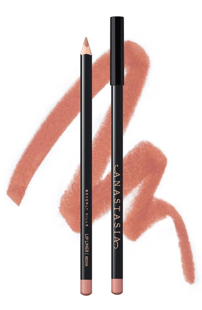 Anastasia Beverly Hills Long-lasting Velvety-matte Lip Liner Mocha .053 oz / 1.5 G In Mocha