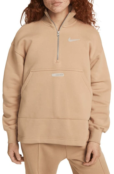 Womens nike outlet half zip pullover