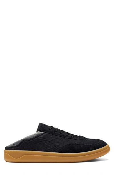 Olukai Punini Sneaker In Black / Dk Shadow