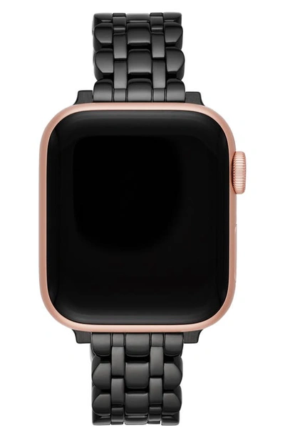 Kate Spade New York Scallop 16mm Apple Watch® Bracelet Watchband In Black