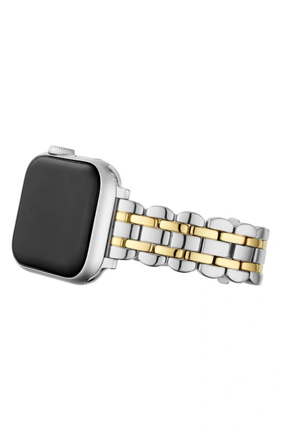 Shop Kate Spade Scallop 16mm Apple Watch® Bracelet Watchband In Two-tone