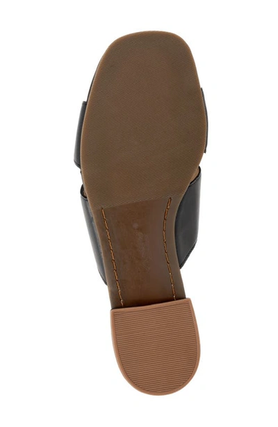 Trotters Nell Slide Sandal In Black