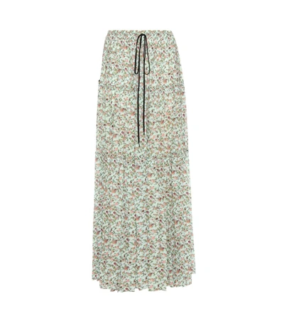 Shop Chloé Printed Maxi Skirt