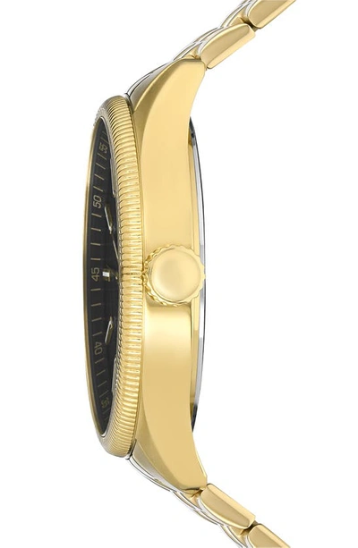 Shop Versus Colonne Bracelet Watch, 45mm In Ip Yellow Gold