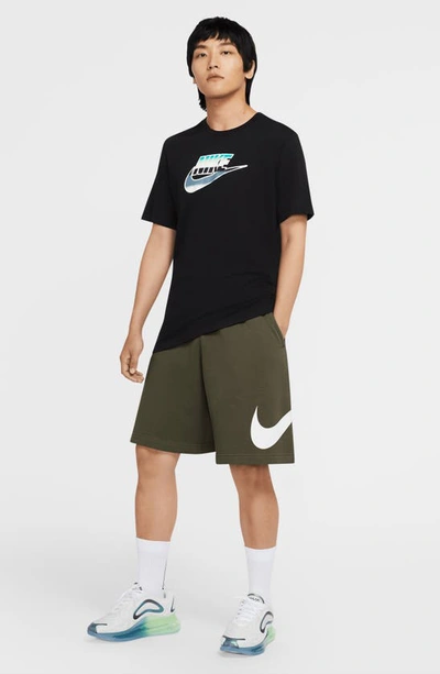 Shop Nike Sportswear Club Shorts In Rough Green/rough Green