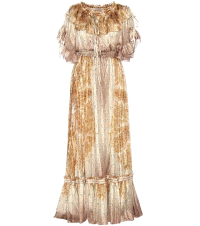 Etro Printed Silk Gown
