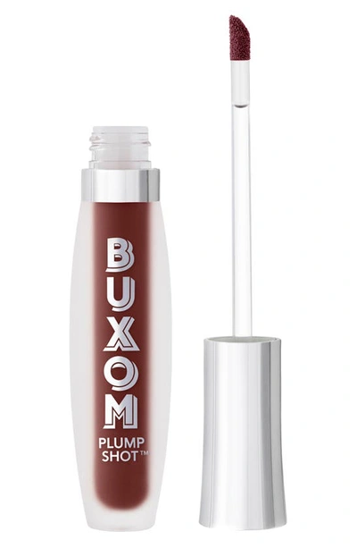 Shop Buxom Plump Shot Sheer Tint Lip Serum In Wine Obsession
